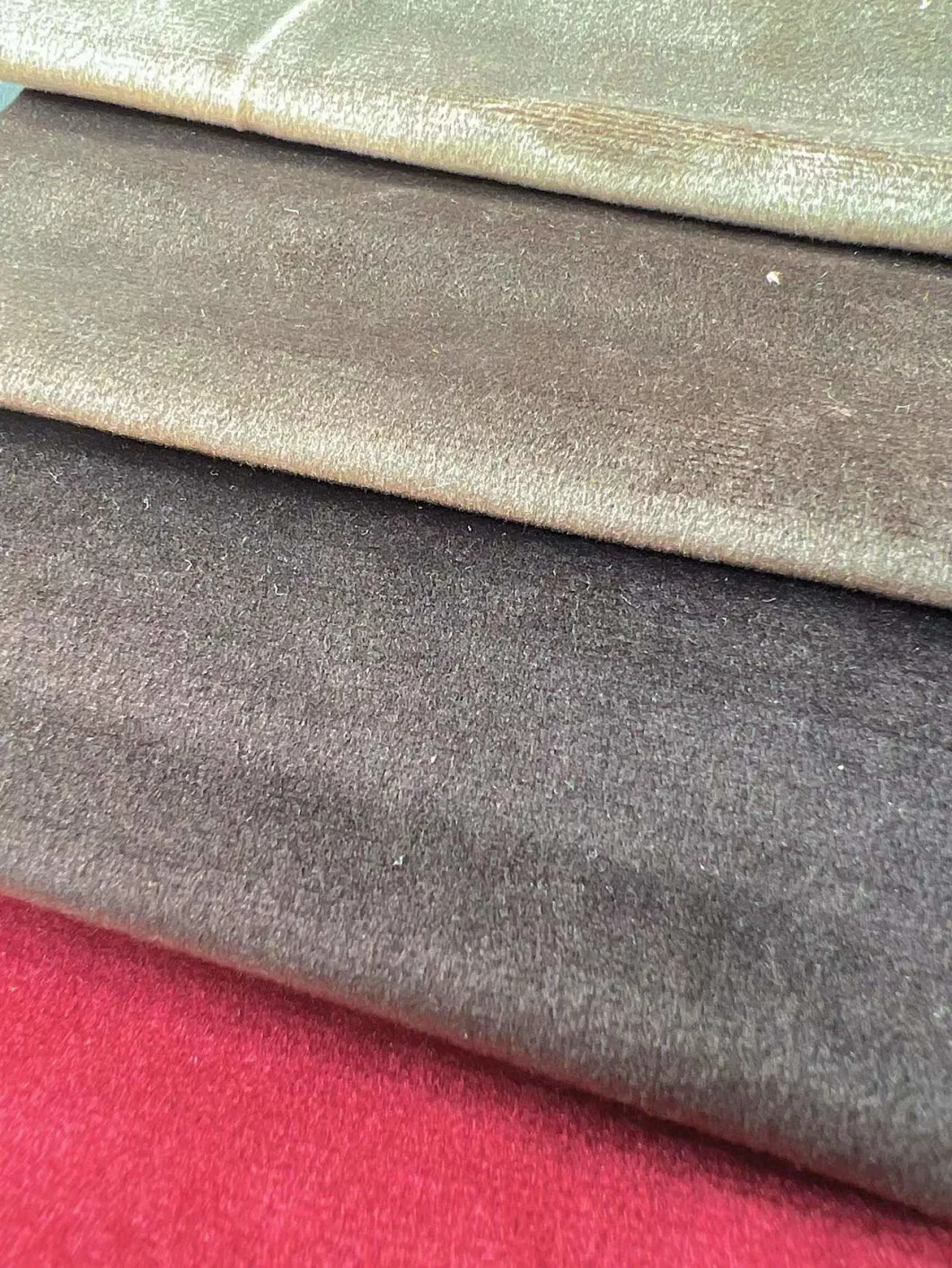 Hot Selling Decorate Soft Dutch Velvet Holland Velvet Fabric for Curtain Sofa Cover