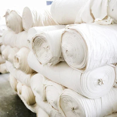 Fabrikgünstiger Musselinstoff aus 100 % Baumwolle für Bettwäsche und Kissen