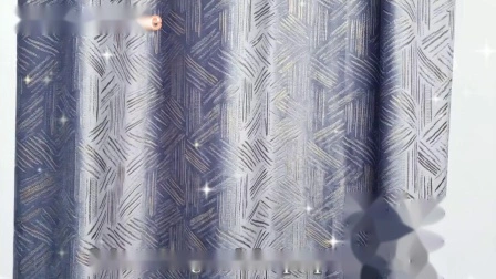 Neuankömmling Polyester Holland Velvet Originalfärbung mit ausgefallener Folie Polstermöbelstoff für Sofa und Vorhang