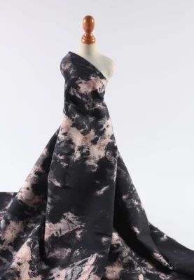 45er-Blumen-Digitaldruckstoff, gewebter, gesponnener Viskosestoff für Mode