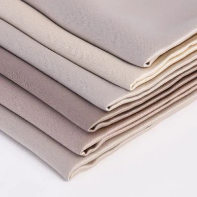 Fabrikverkauf, 100 % Polyester, 230 g/m², einfarbig, verdunkelnd, dicker Satin-Vorhangstoff